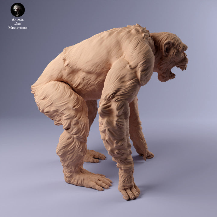 Productfoto Dier Figur Diorama, Modelbouw: 0: Agressieve Chimpansee: Dieren uit Afrika