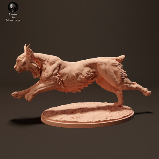 Productfoto Dier Figur Diorama, Modelbouw: 0: Iberische Lynx rennend: Dieren uit Europa
