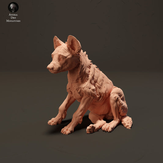 Productfoto Dier Figur Diorama, Modelbouw: 0: Hyena Jongdier: Dieren uit Afrika