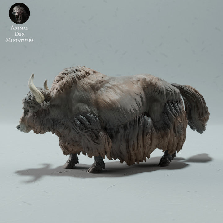 Productfoto dierenfiguur Animal Den Miniatures 3: Hoogland-dierenfiguur: Himalaya-wilde yak (23_01_11)