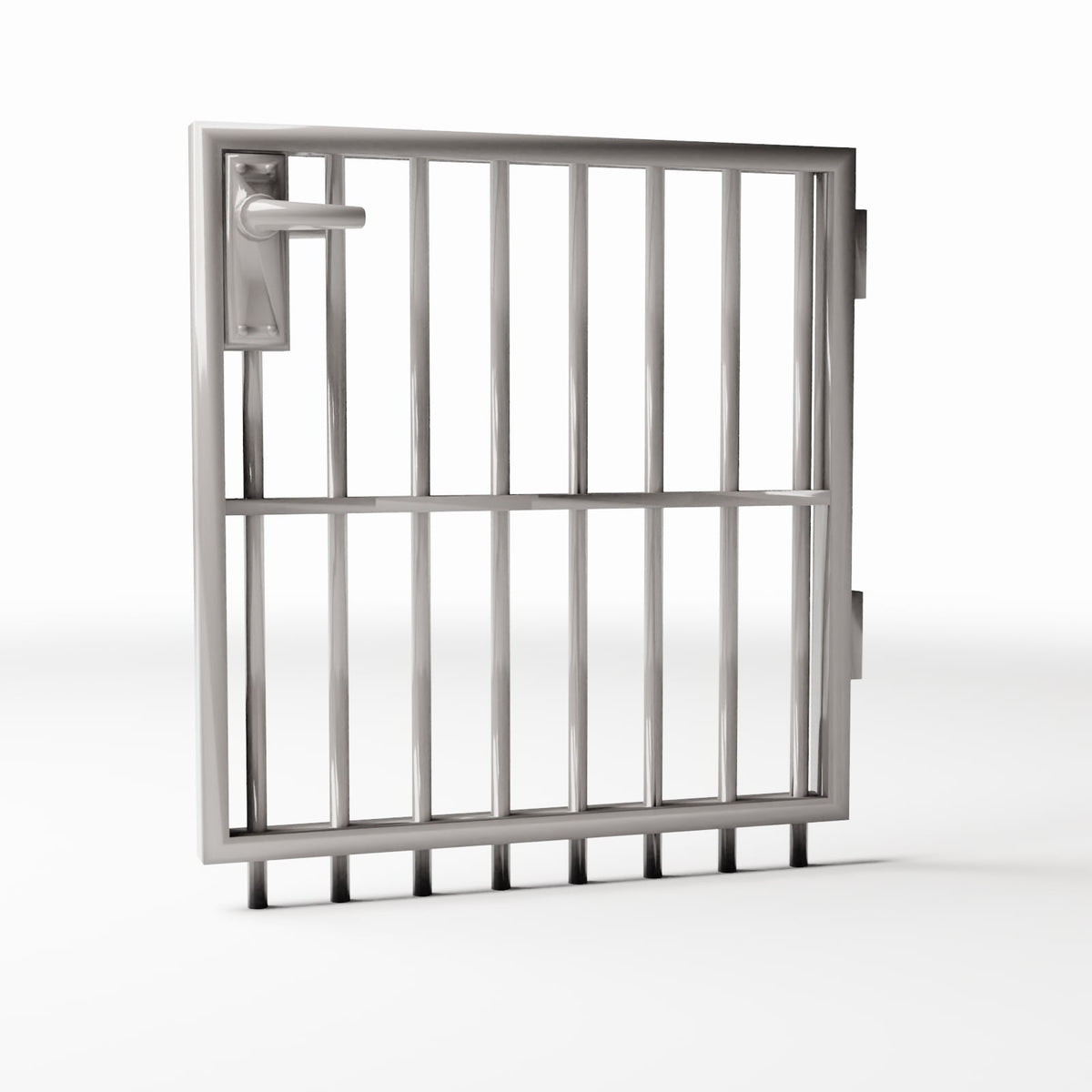 Productfoto diorama en modelbouw 3: Dioramatuin: laag spijlenhek (Ref. 730D)