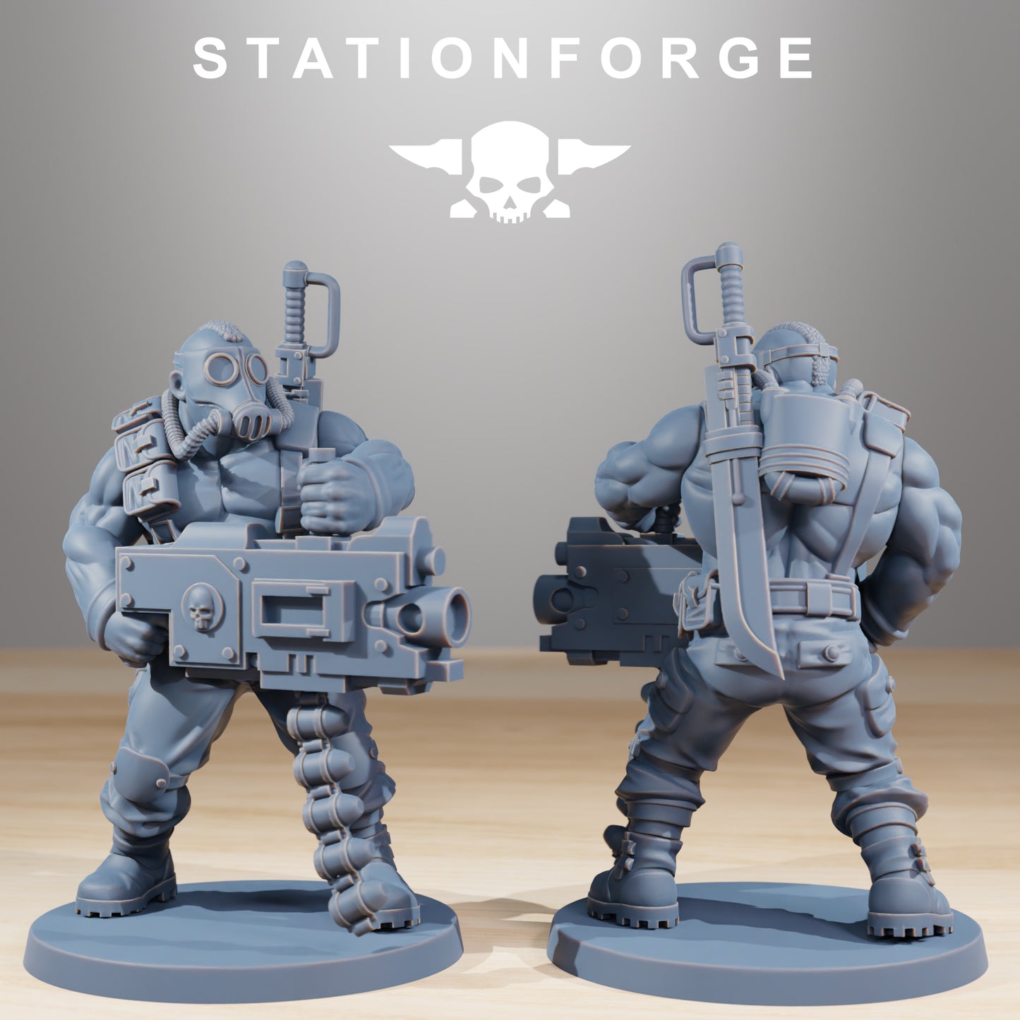 Produktfoto Tabletop 28mm The Printing Goes Ever On (TPGEO) 0: GrimGuard Hunters