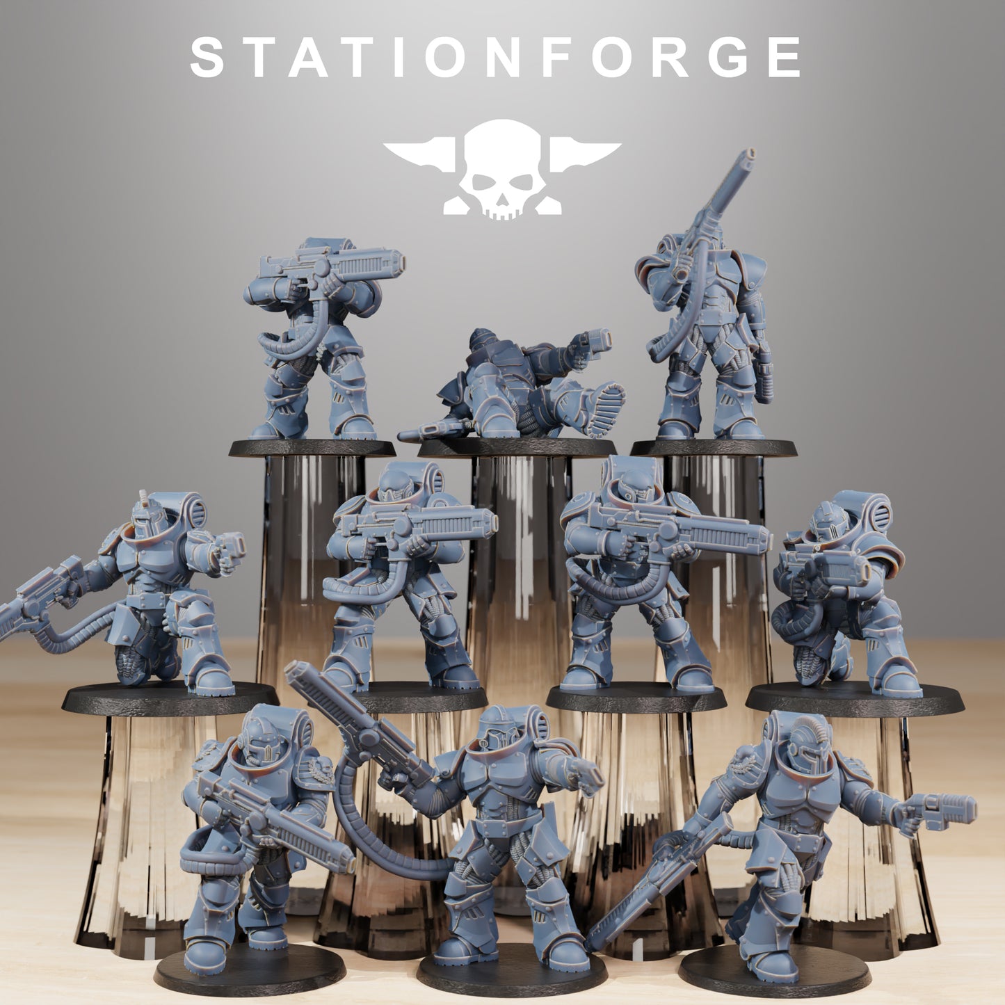 Produktfoto Tabletop 28mm The Printing Goes Ever On (TPGEO) 0: Socratis Exterminators