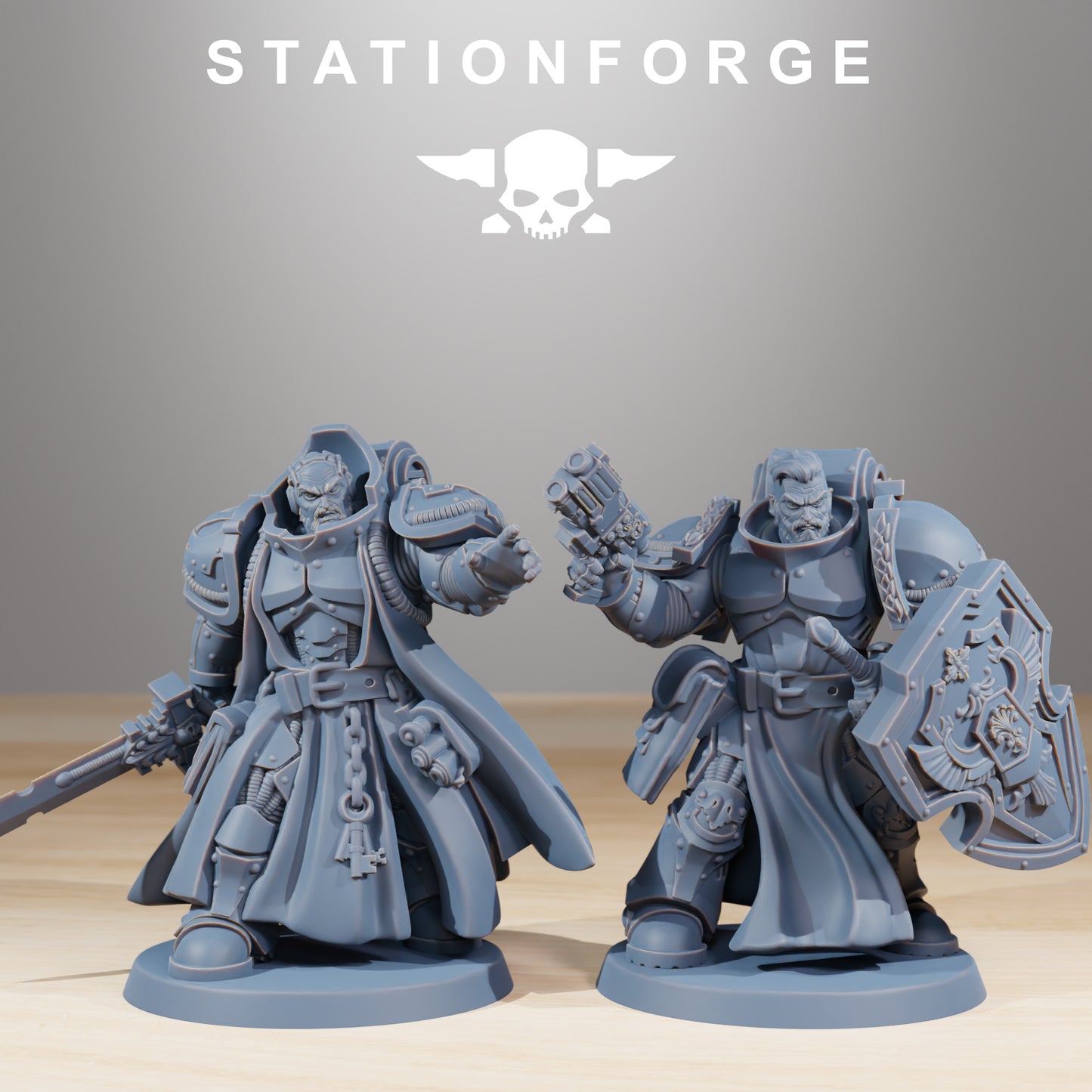 Produktfoto Tabletop 28mm The Printing Goes Ever On (TPGEO) 0: Socratis Knights