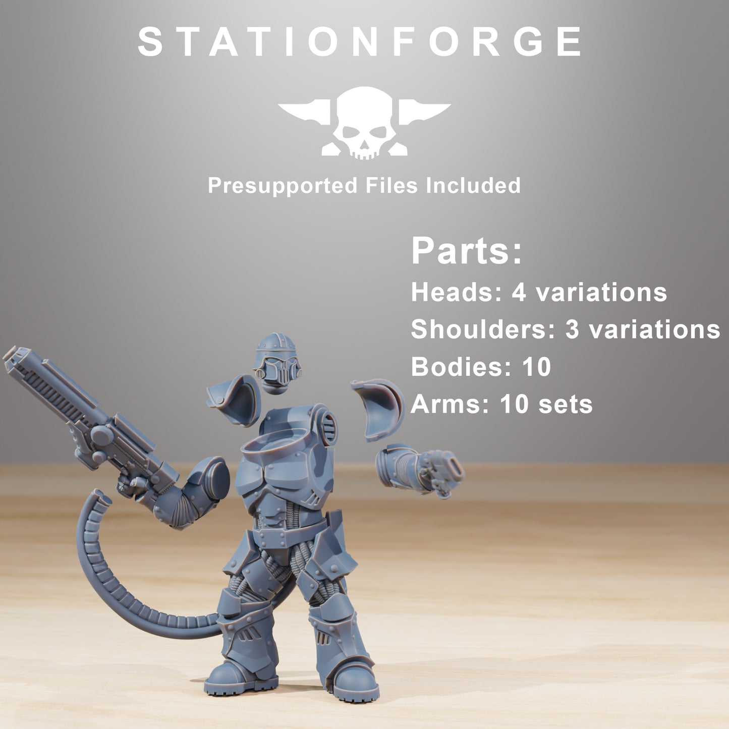Produktfoto Tabletop 28mm The Printing Goes Ever On (TPGEO) 0: Socratis Exterminators