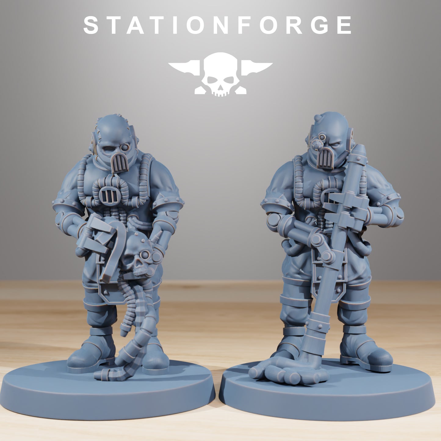 Productfoto Tabletop 28mm The Printing Goes Ever On (TPGEO) 0: Scavenger Cyborgs