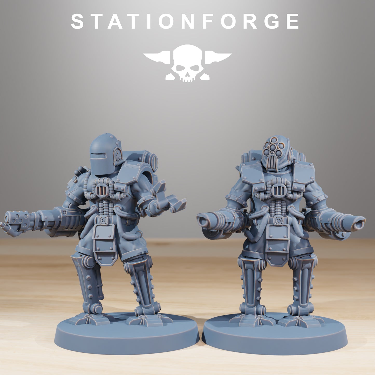 Productfoto Tabletop 28mm The Printing Goes Ever On (TPGEO) 0: Scavenger Cyborgs