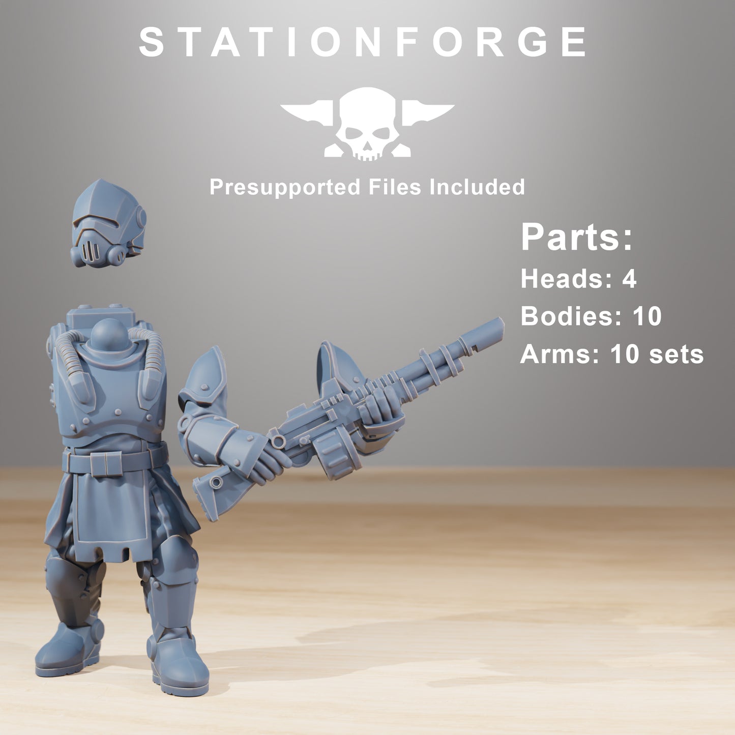 Productfoto Tabletop 28mm The Printing Goes Ever On (TPGEO) 0: RoyalGuard Infanterie
