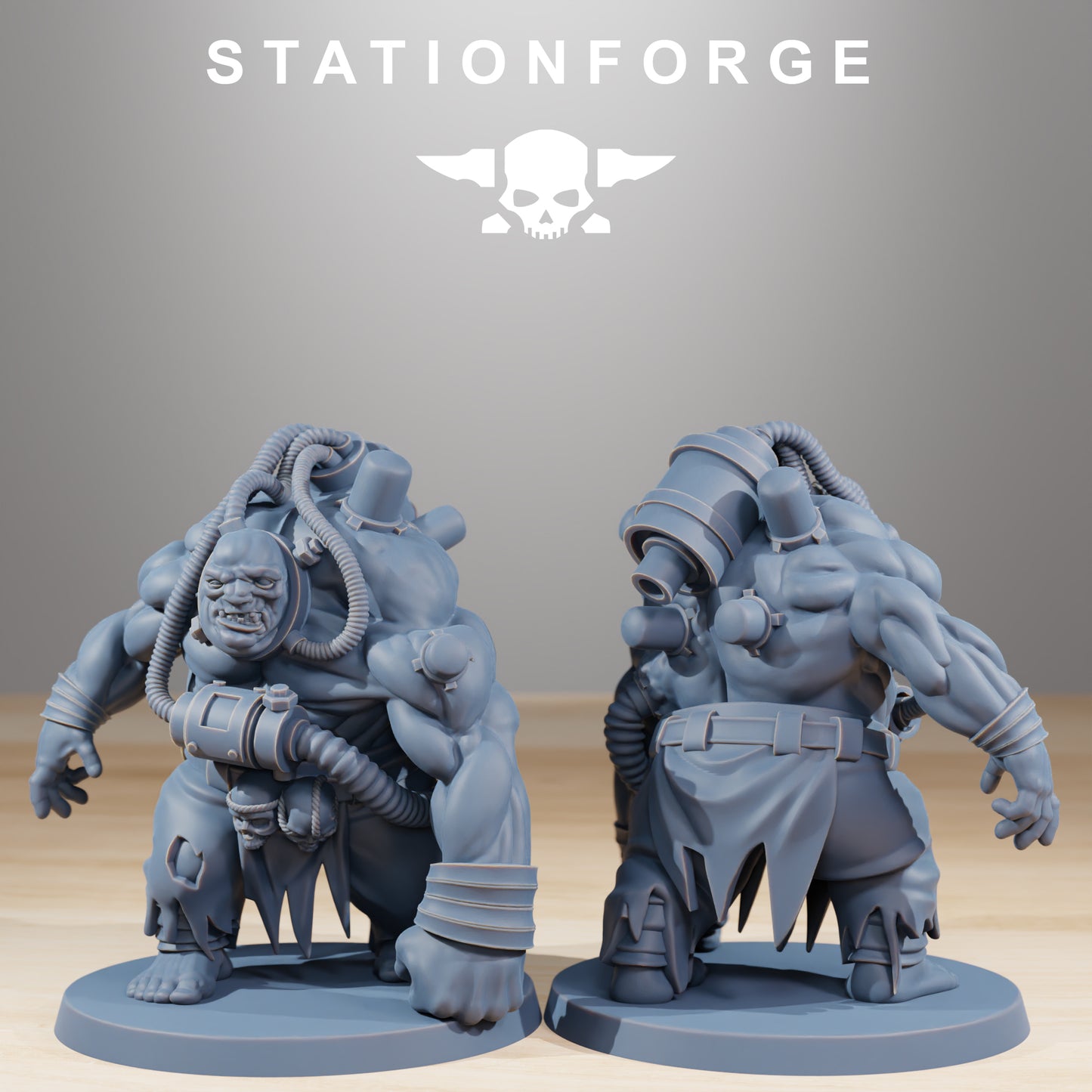 Productfoto Tabletop 28mm The Printing Goes Ever On (TPGEO) 0: Corrupted Guard Nomaden