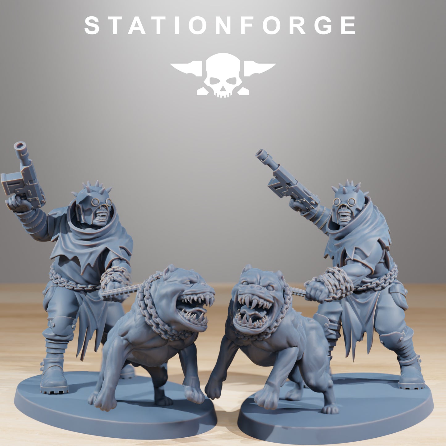Productfoto Tabletop 28mm The Printing Goes Ever On (TPGEO) 0: Corrupted Guard Nomaden
