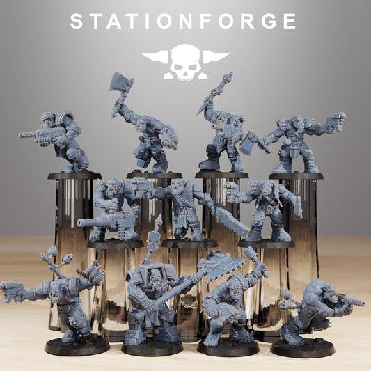 Productfoto Tabletop 28mm The Printing Goes Ever On (TPGEO) 0: Orkaz Infanterie