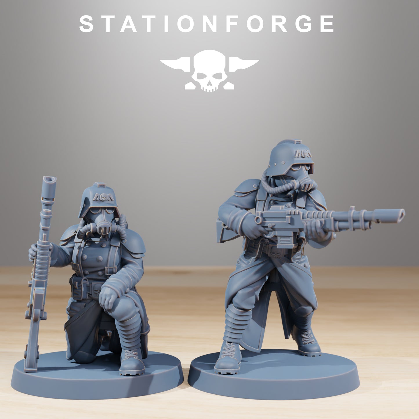 Productfoto Tabletop 28mm The Printing Goes Ever On (TPGEO) 0: GrimGuard Zusters van Oorlog