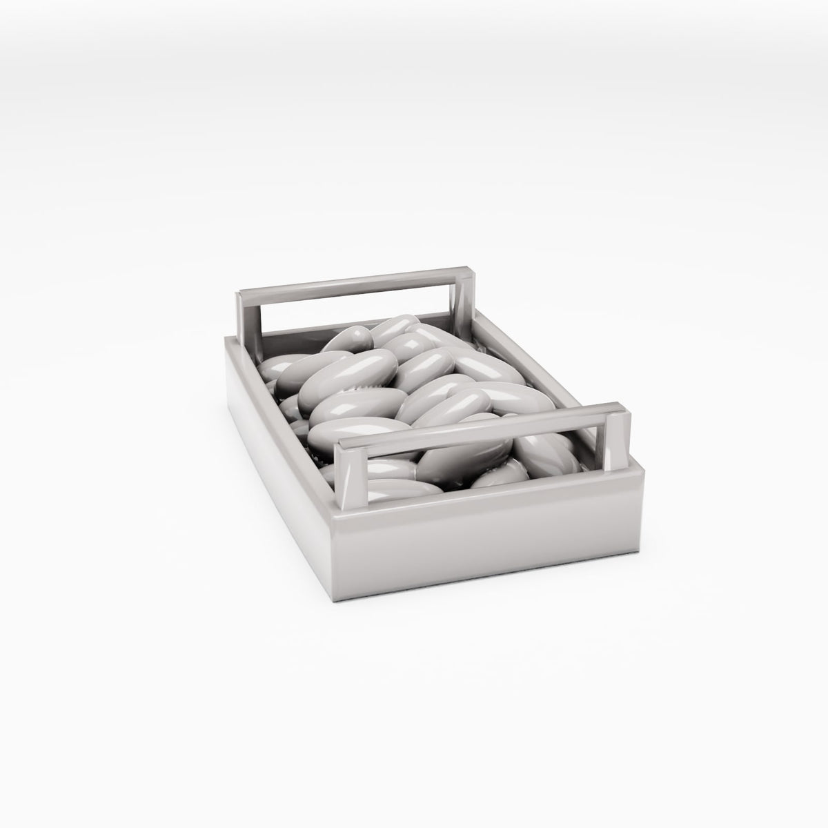 Productfoto diorama en modelbouw 3: Marktdiorama: fruitkist met marktwaar (Ref. 796D)