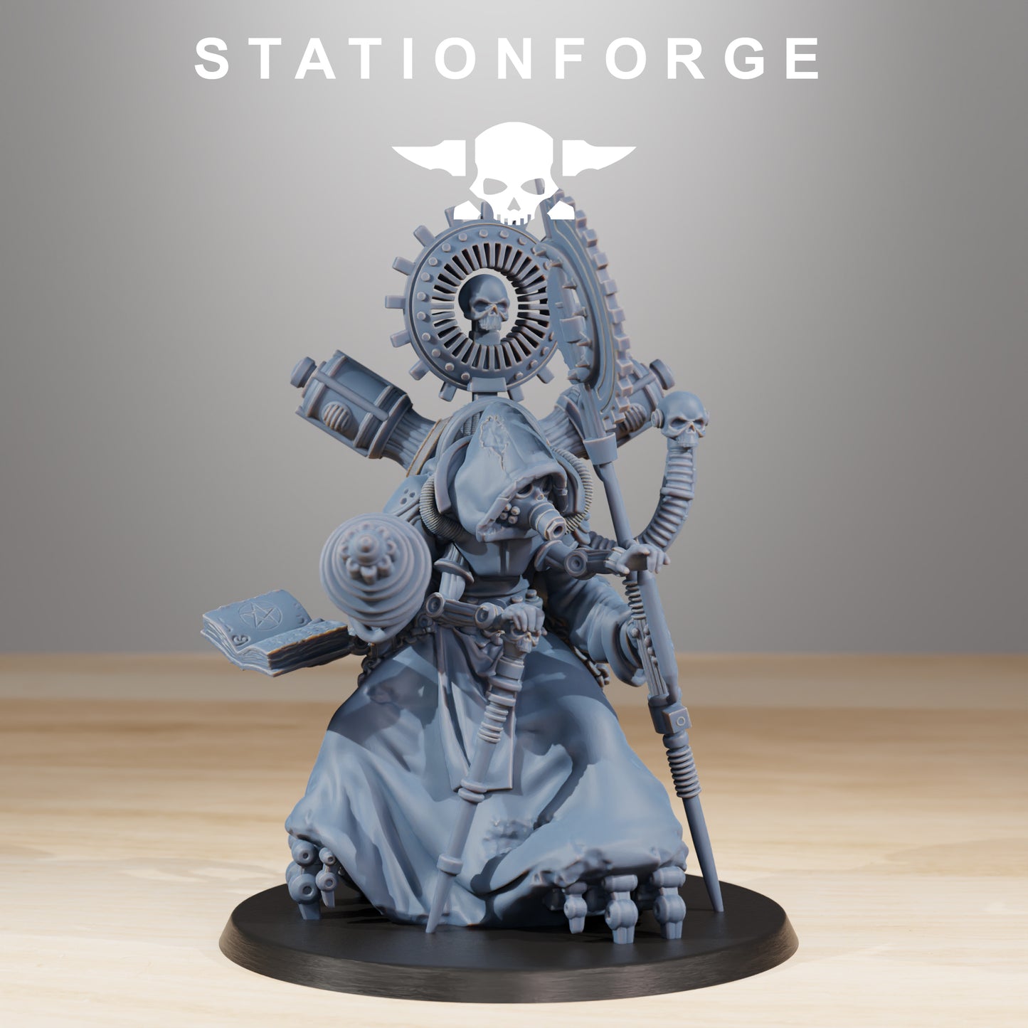 Productfoto Tabletop 28mm The Printing Goes Ever On (TPGEO) 0: Scavengers Cultist Leader & The Seer