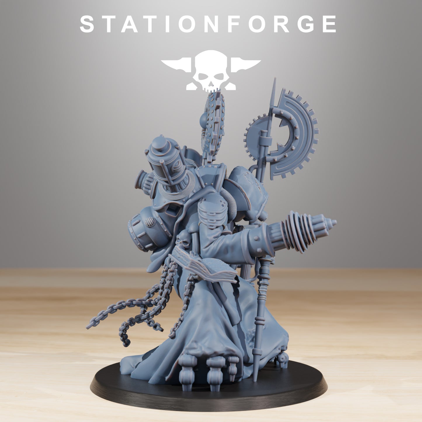 Productfoto Tabletop 28mm The Printing Goes Ever On (TPGEO) 0: Scavengers Cultist Leader & The Seer