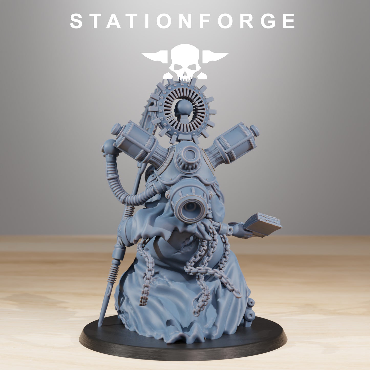 Productfoto Tabletop 28mm The Printing Goes Ever On (TPGEO) 0: Scavengers Cultist Leader & The Seer