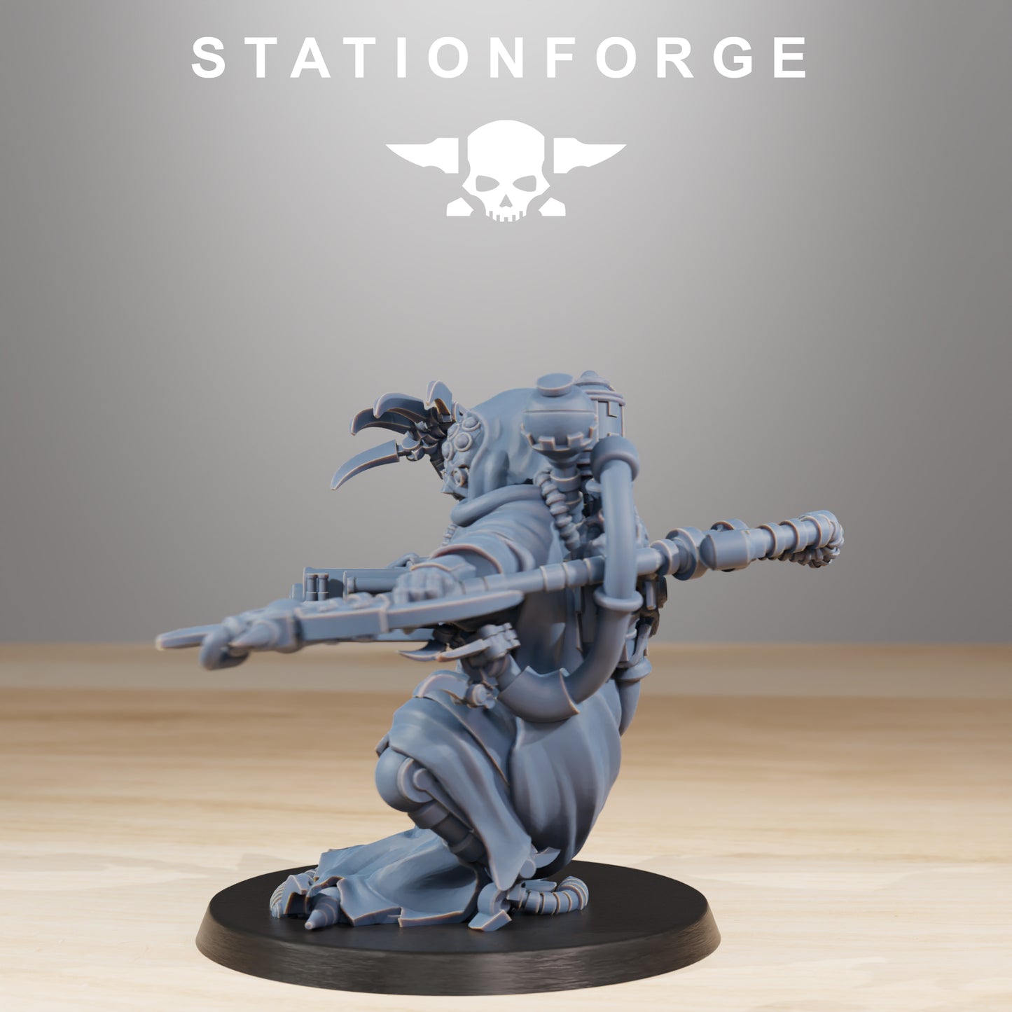 Productfoto Tabletop 28mm The Printing Goes Ever On (TPGEO) 0: Scavengers Cultist Leader & The Seer