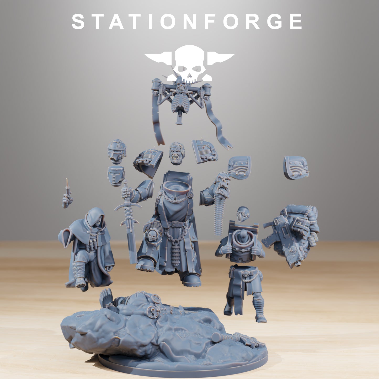 Produktfoto Tabletop 28mm The Printing Goes Ever On (TPGEO) 0: Socratis Grandmaster