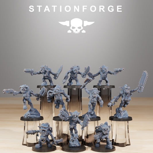 Productfoto Tabletop 28mm The Printing Goes Ever On (TPGEO) 0: Gobs Jetsters