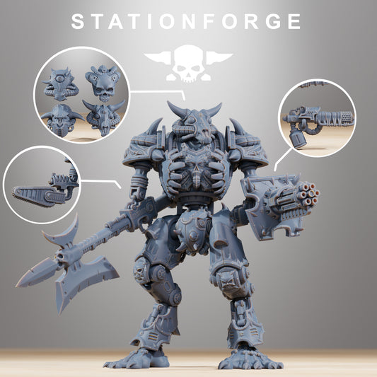 Productfoto Tabletop 28mm The Printing Goes Ever On (TPGEO) 0: Pythonicus Armageddon