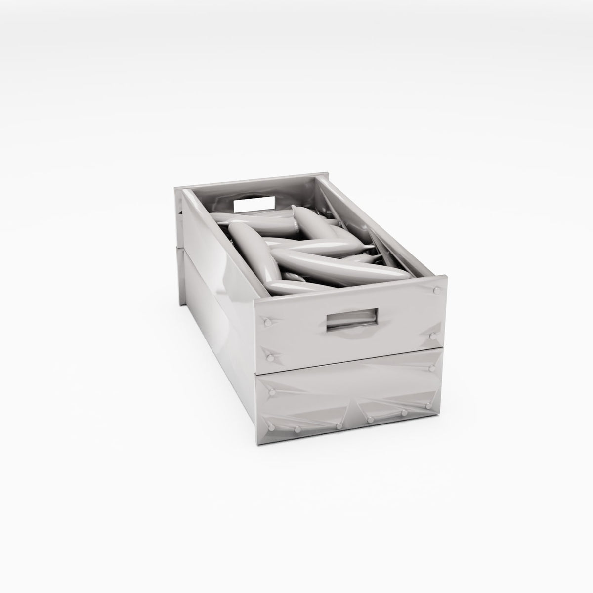 Productfoto diorama en modelbouw 3: Marktdiorama: gevulde groentekist (Ref. 813D)