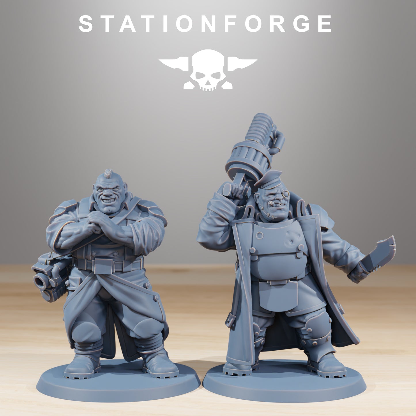 Productfoto Tabletop 28mm The Printing Goes Ever On (TPGEO) 0: GrimGuard Mutanten