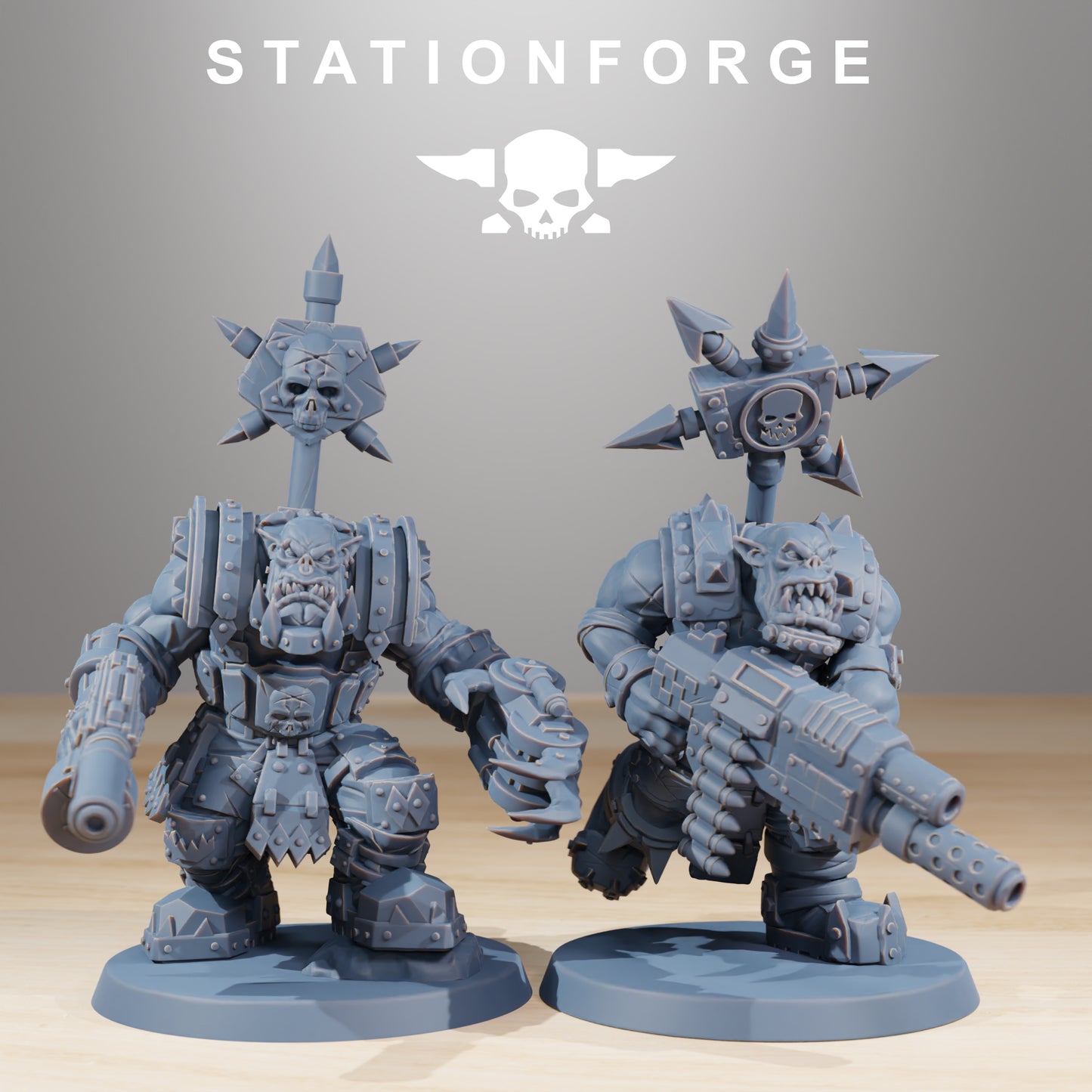 Productfoto Tabletop 28mm The Printing Goes Ever On (TPGEO) 0: Orkaz SullKrushers