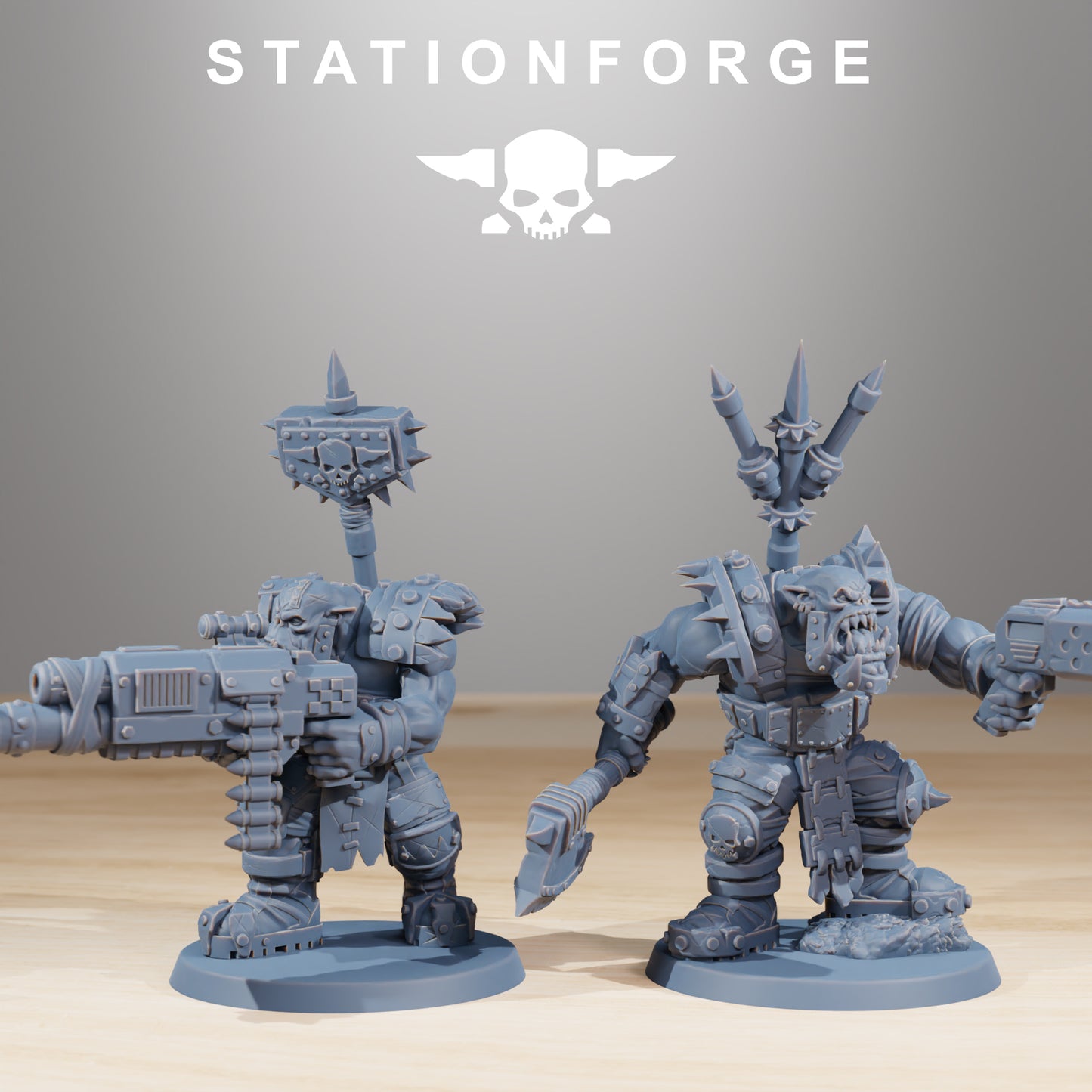 Productfoto Tabletop 28mm The Printing Goes Ever On (TPGEO) 0: Orkaz SullKrushers