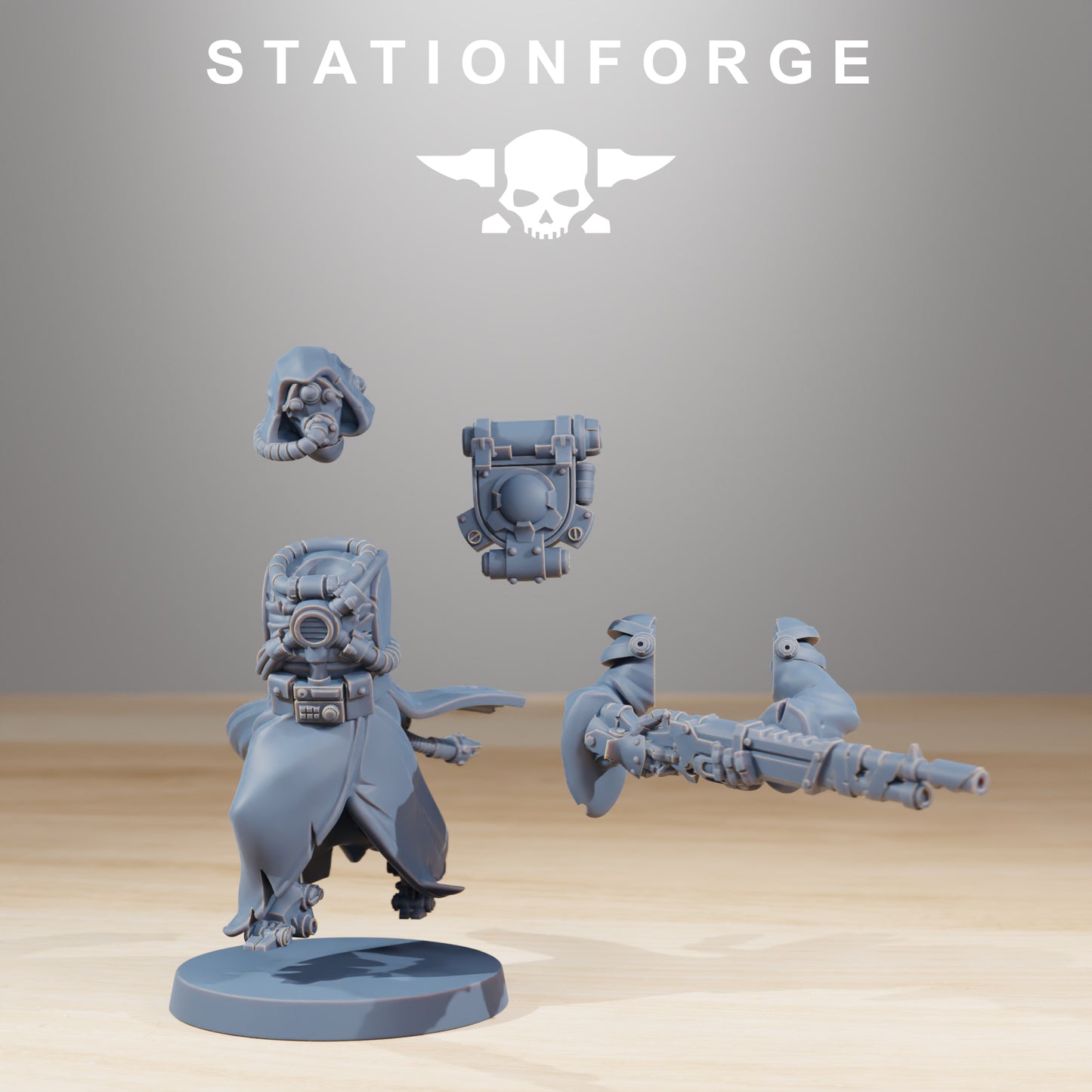 Productfoto Tabletop 28mm The Printing Goes Ever On (TPGEO) 0: Scavenger Hunters