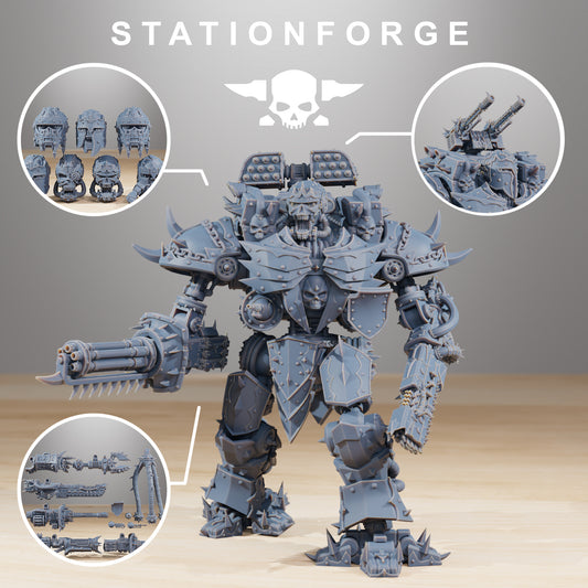 Productfoto Tabletop 28mm The Printing Goes Ever On (TPGEO) 0: Pythonicus Defender Mk2