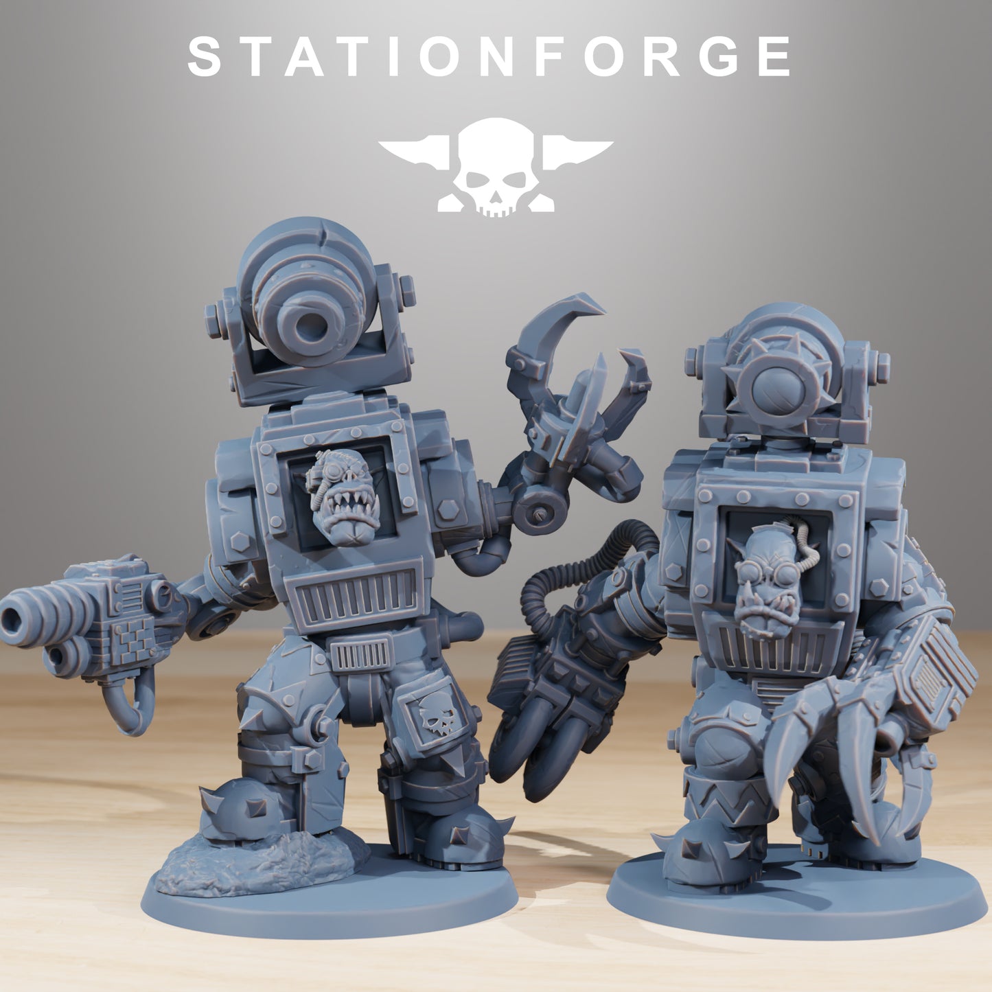 Productfoto Tabletop 28mm The Printing Goes Ever On (TPGEO) 0: Orkaz Steelbrutes