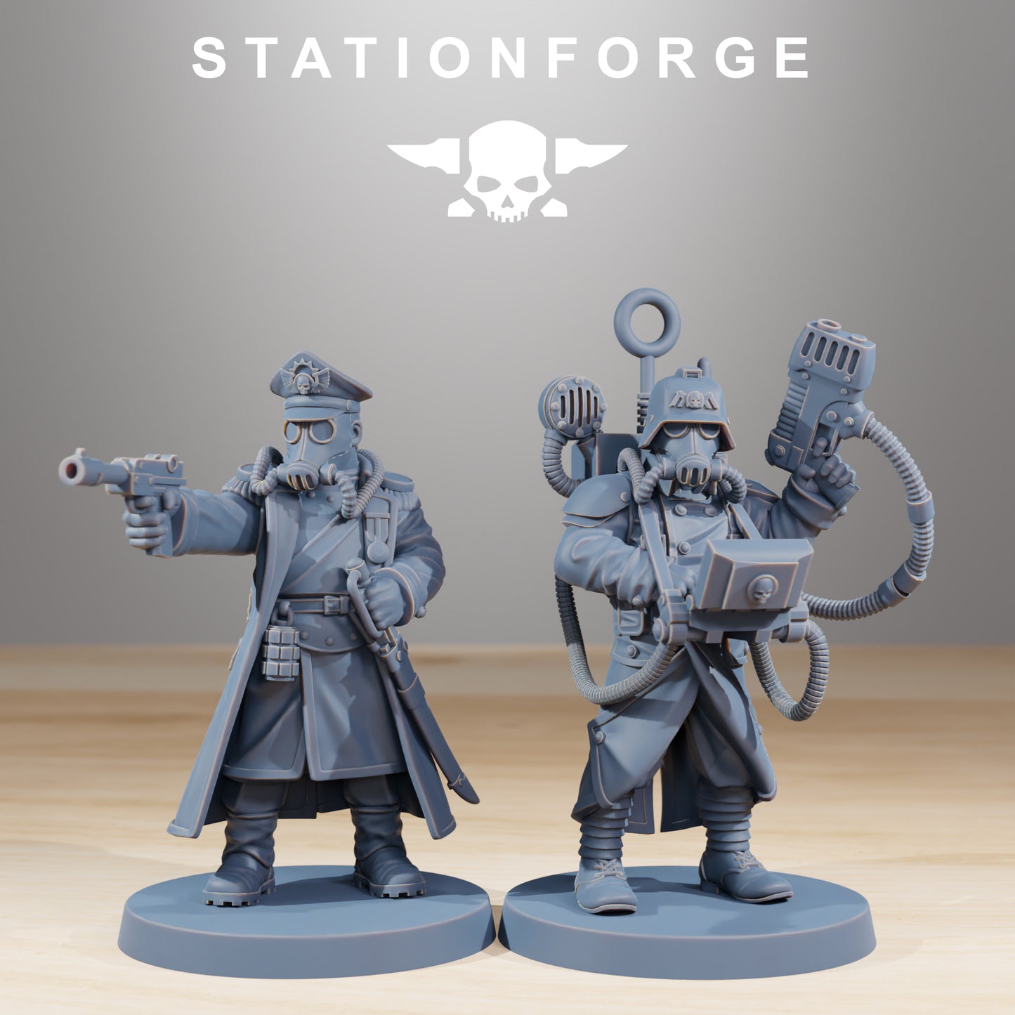 Productfoto Tabletop 28mm The Printing Goes Ever On (TPGEO) 0: GrimGuard Strijders