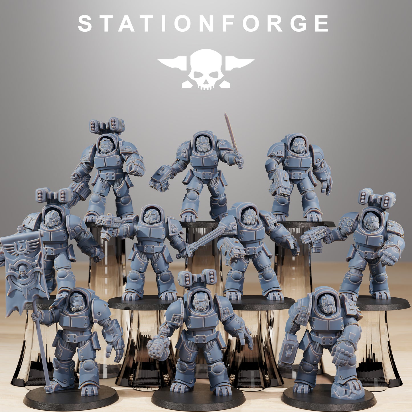 Produktfoto Tabletop 28mm The Printing Goes Ever On (TPGEO) 0: Socratis Vanguard