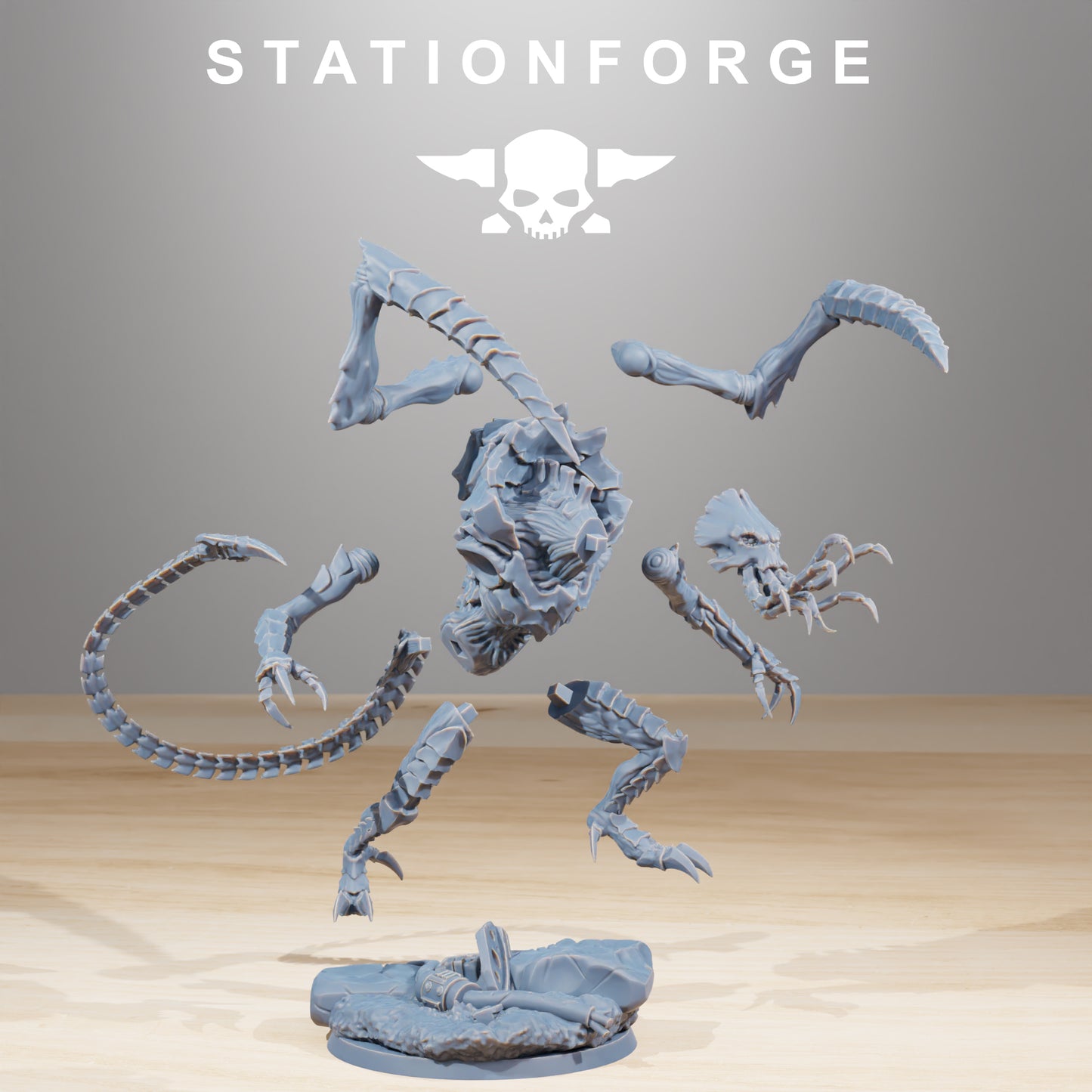 Productfoto Tabletop 28mm The Printing Goes Ever On (TPGEO) 0: Xenarid Soul Eater
