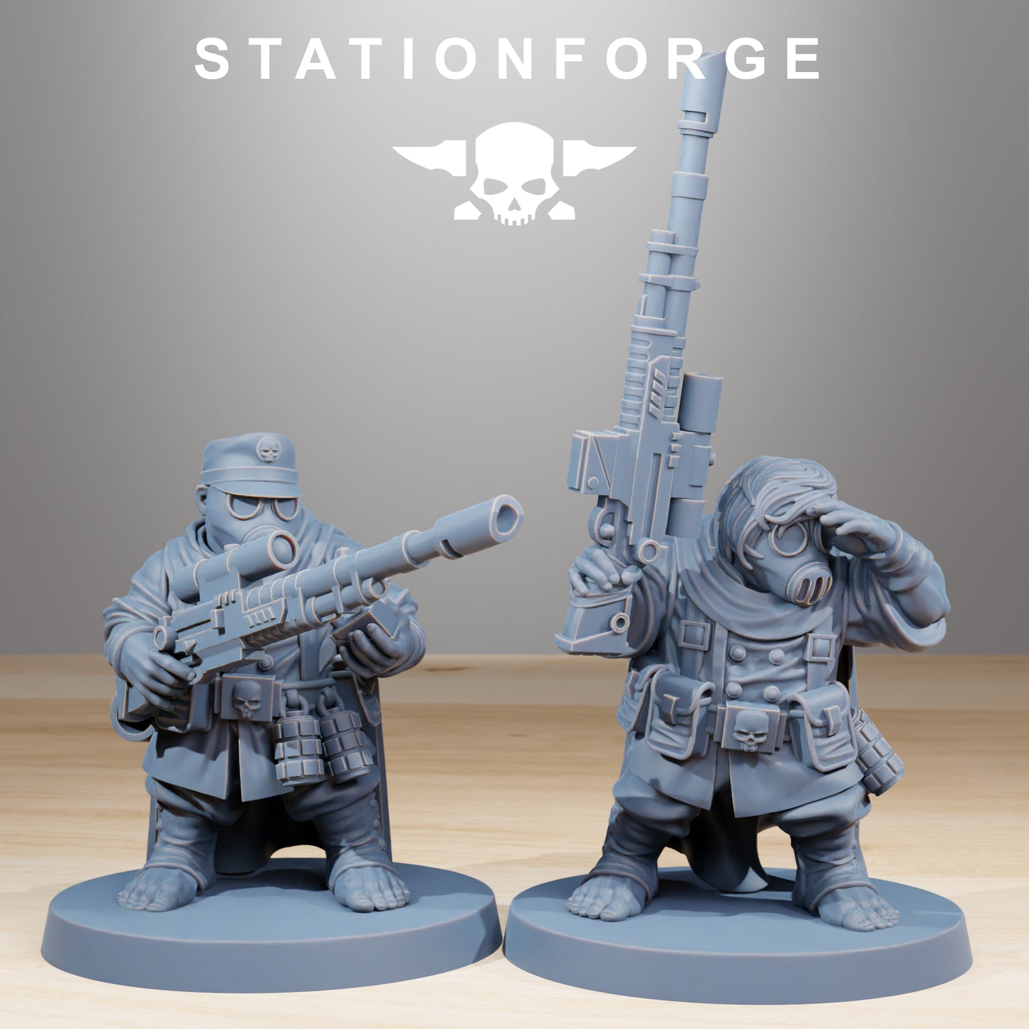 Productfoto Tabletop 28mm The Printing Goes Ever On (TPGEO) 0: GrimGuard Skulldarts