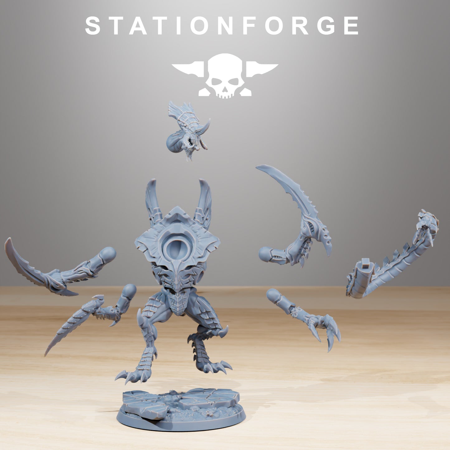 Productfoto Tabletop 28mm The Printing Goes Ever On (TPGEO) 0: Xenarid Nyxar