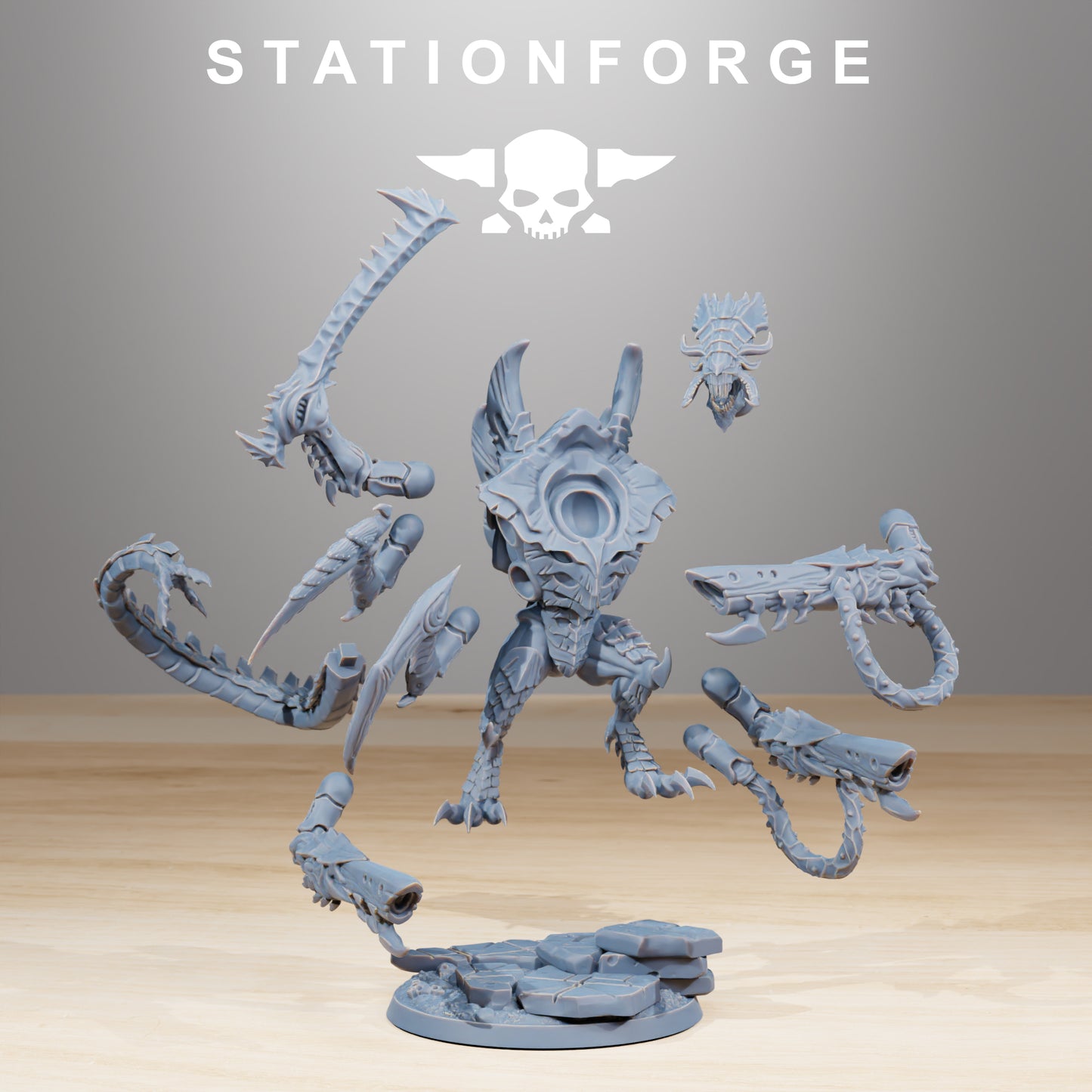 Productfoto Tabletop 28mm The Printing Goes Ever On (TPGEO) 0: Xenarid Nyxar