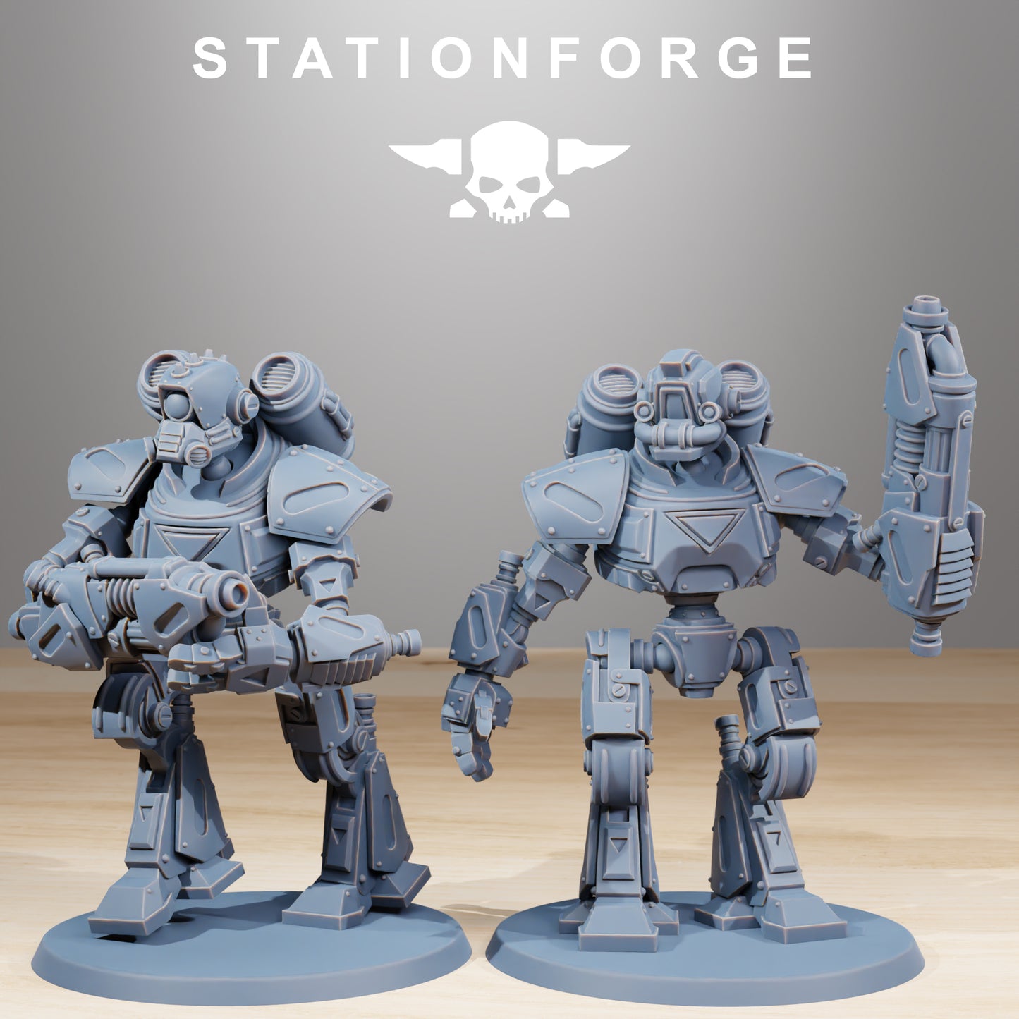 Productfoto Tabletop 28mm The Printing Goes Ever On (TPGEO) 0: Scavenger Mechanods