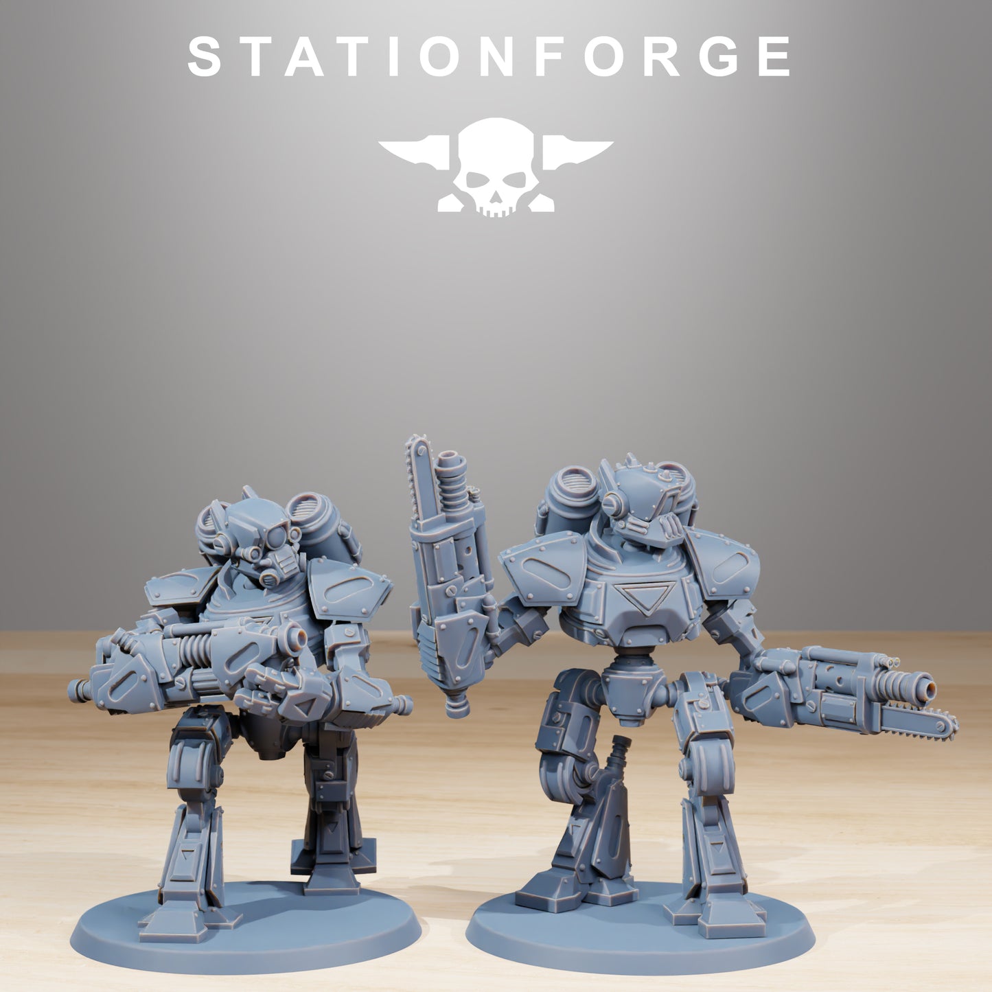 Productfoto Tabletop 28mm The Printing Goes Ever On (TPGEO) 0: Scavenger Mechanods