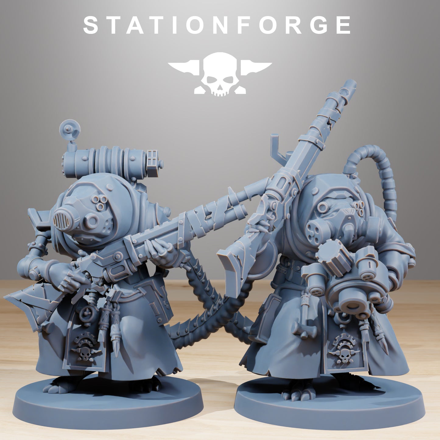 Productfoto Tabletop 28mm The Printing Goes Ever On (TPGEO) 0: Raticus Grunts