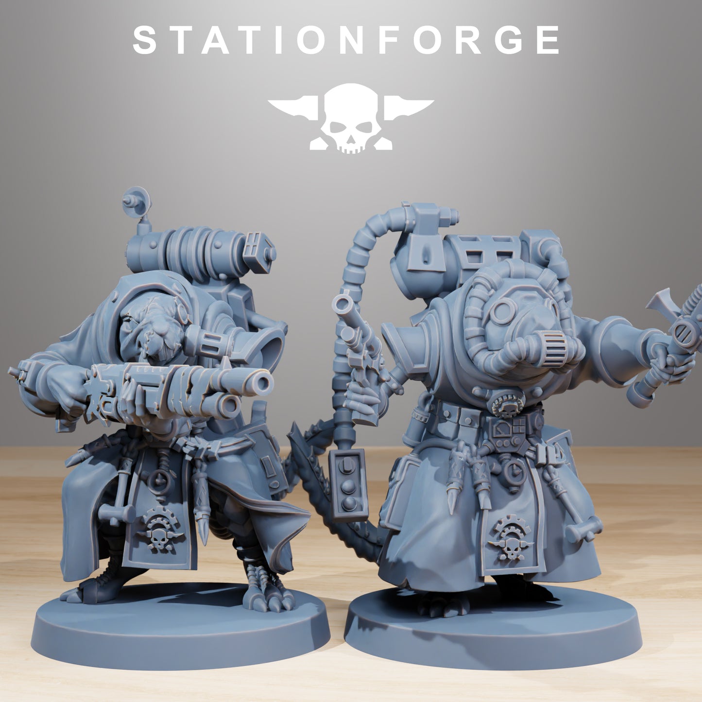 Productfoto Tabletop 28mm The Printing Goes Ever On (TPGEO) 0: Raticus Grunts