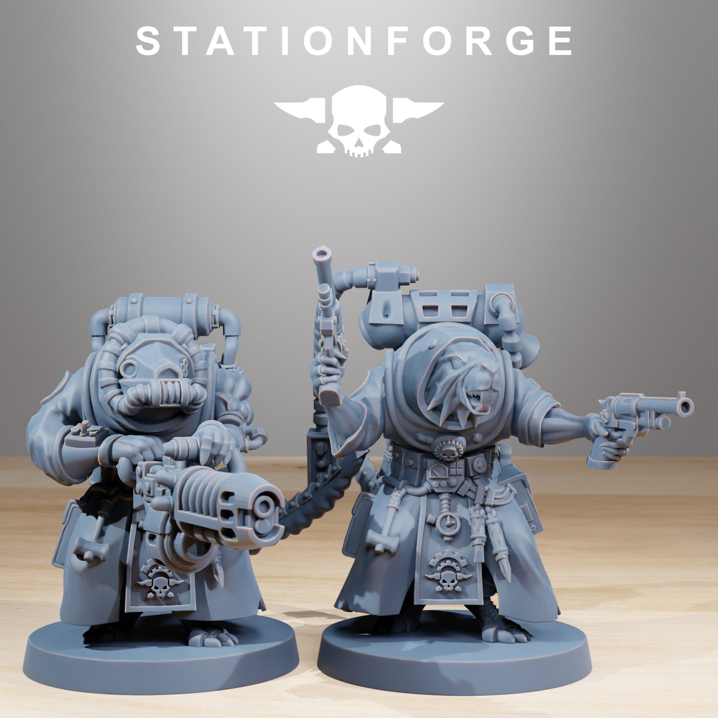 Productfoto Tabletop 28mm The Printing Goes Ever On (TPGEO) 0: Raticus Grunts