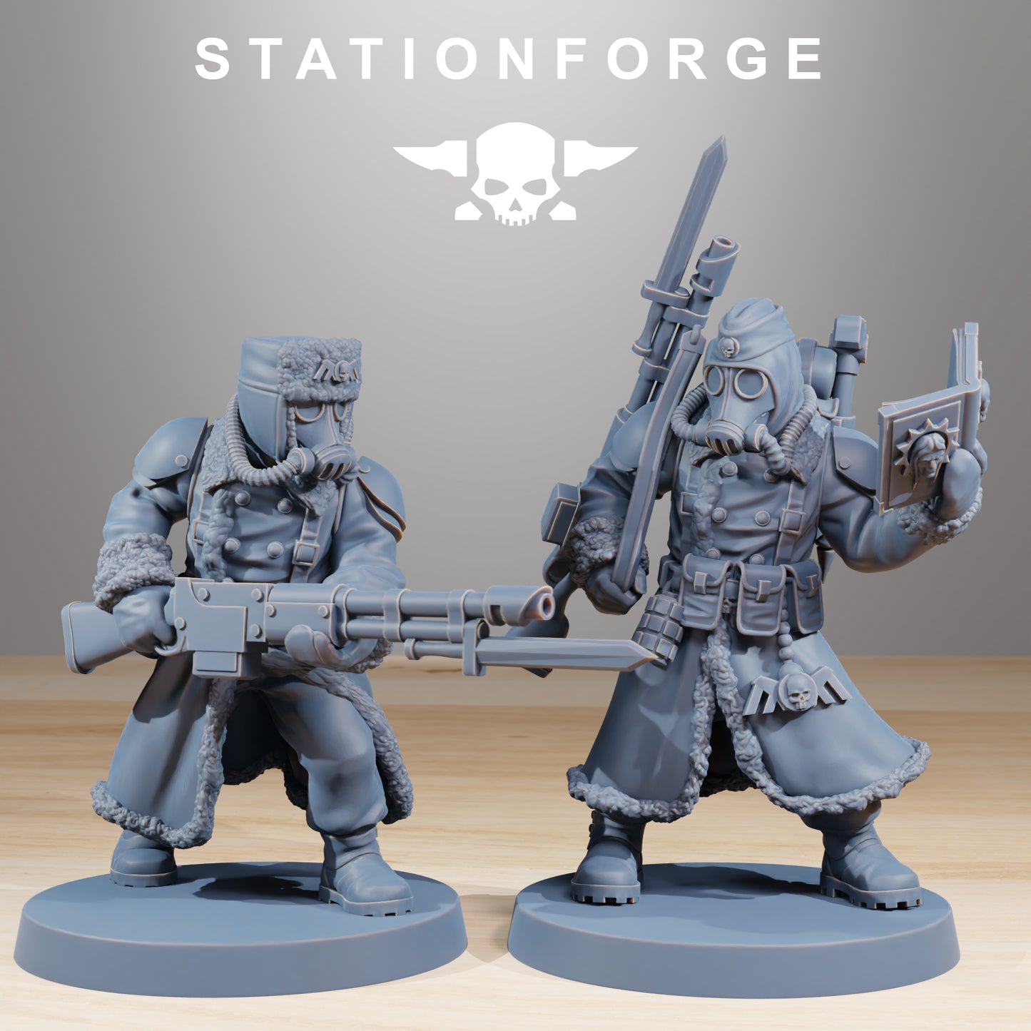 Productfoto Tabletop 28mm The Printing Goes Ever On (TPGEO) 0: GrimGuard Frostwatch