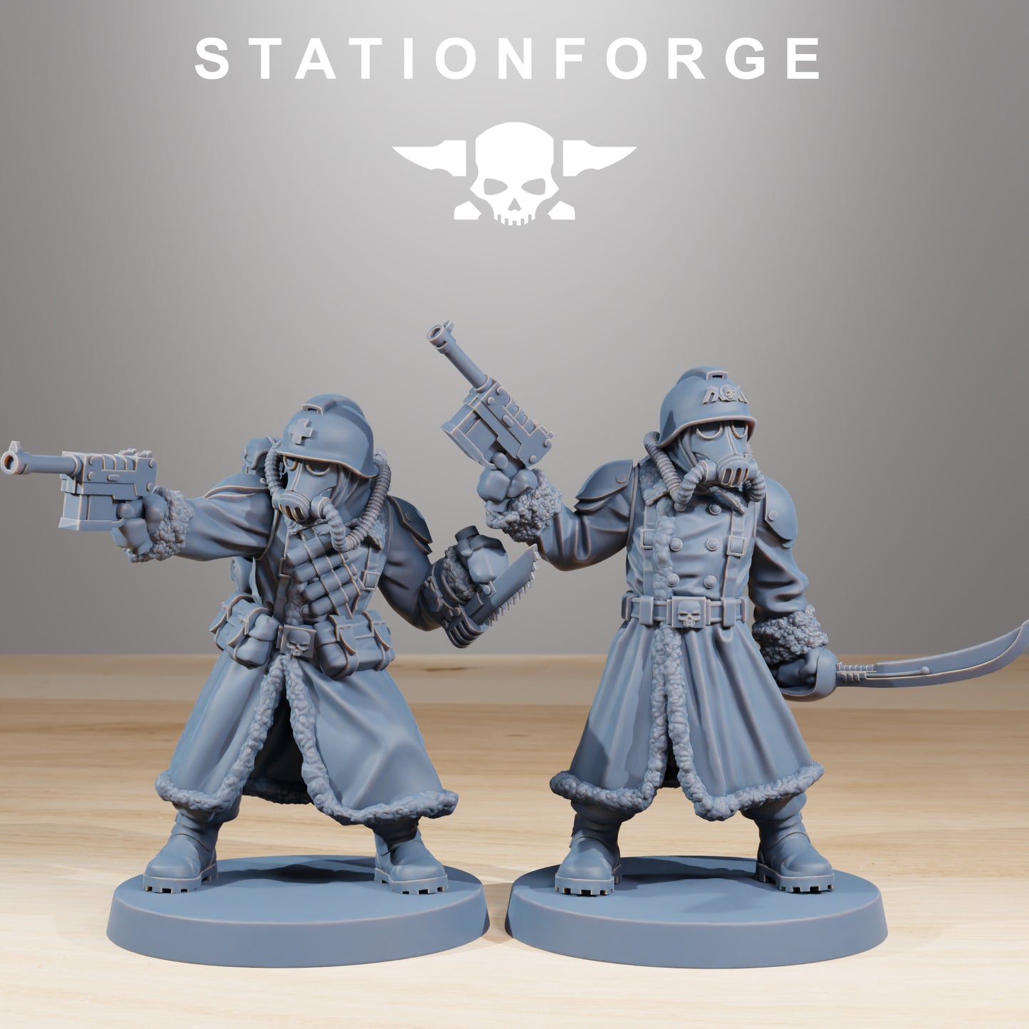 Productfoto Tabletop 28mm The Printing Goes Ever On (TPGEO) 0: GrimGuard Frostwatch