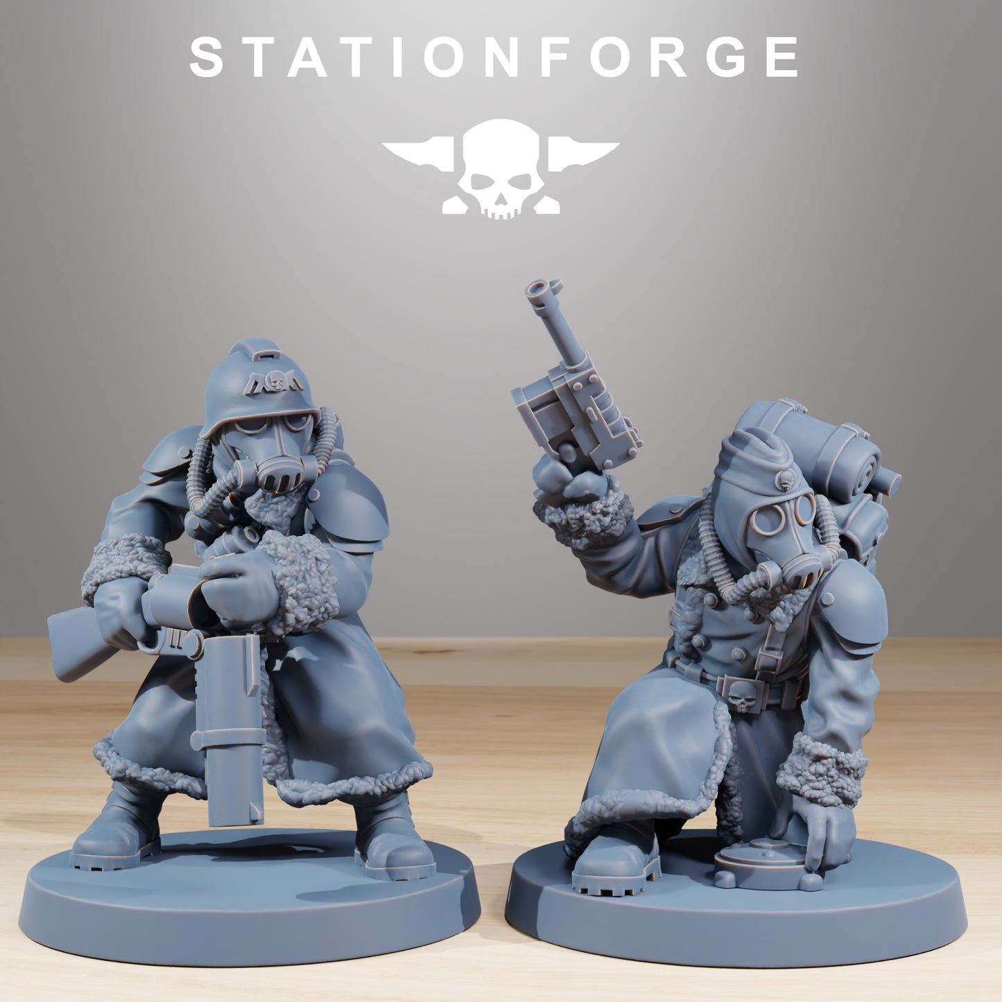 Productfoto Tabletop 28mm The Printing Goes Ever On (TPGEO) 0: GrimGuard Frostwatch