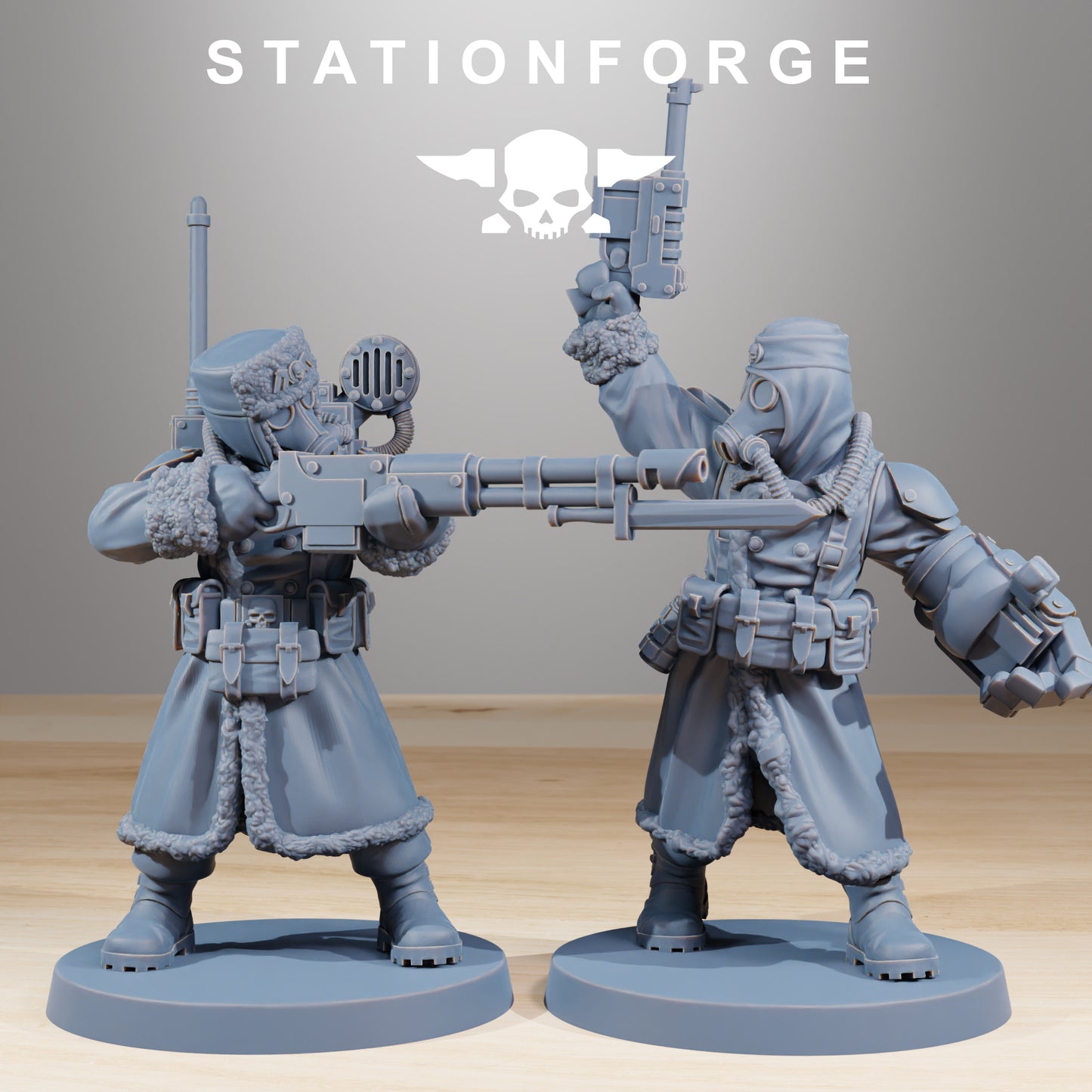 Productfoto Tabletop 28mm The Printing Goes Ever On (TPGEO) 0: GrimGuard Frostwatch