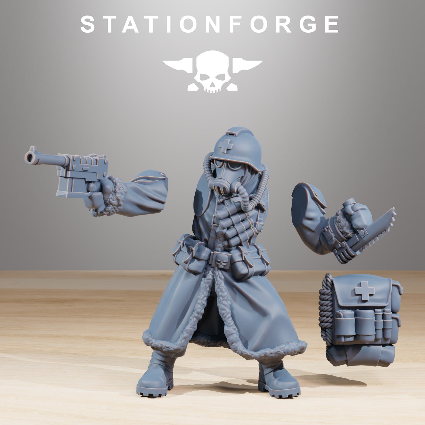 Productfoto Tabletop 28mm The Printing Goes Ever On (TPGEO) 0: GrimGuard Frostwatch