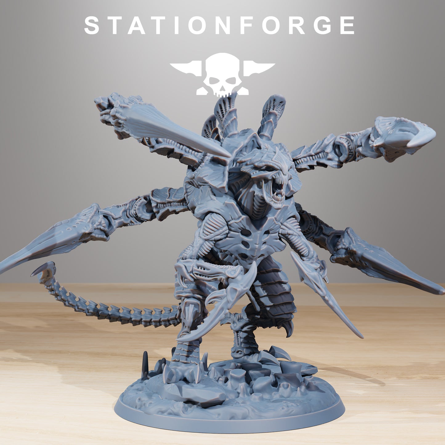 Productfoto Tabletop 28mm The Printing Goes Ever On (TPGEO) 0: Xenarid Ravage Howler