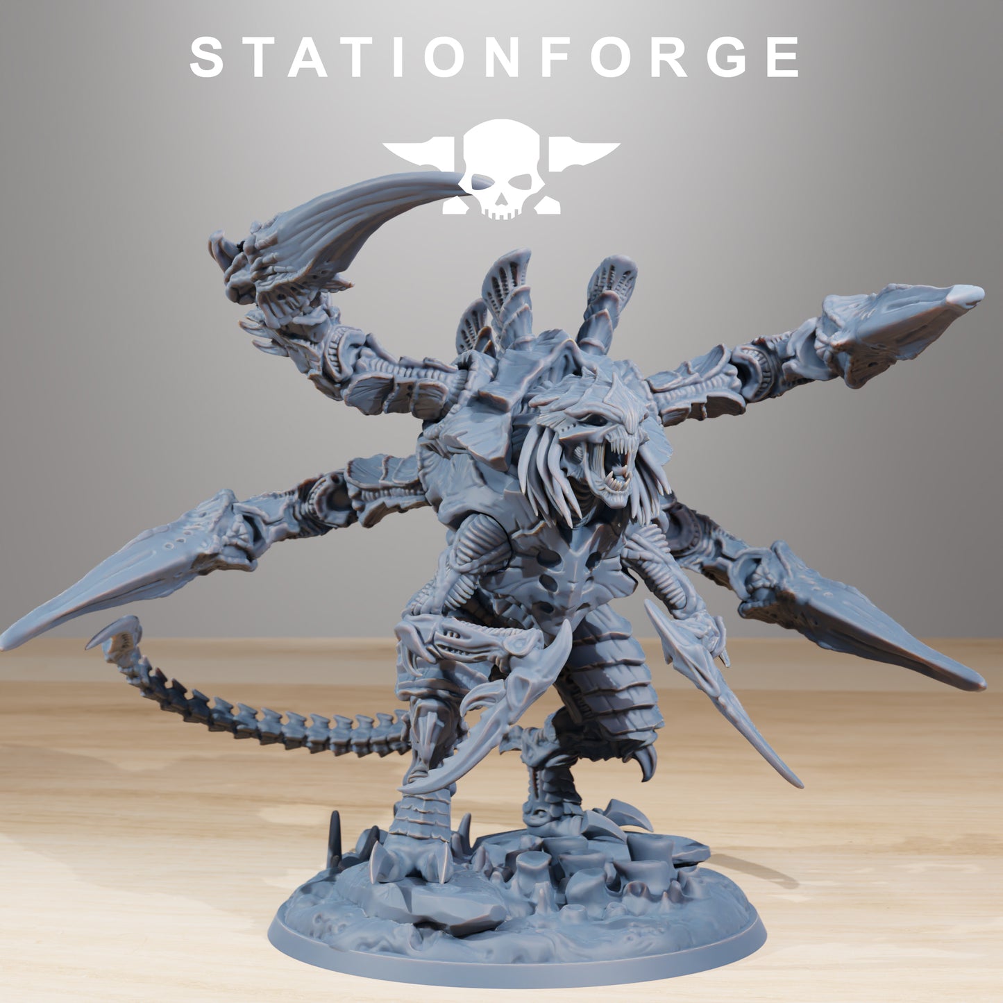 Productfoto Tabletop 28mm The Printing Goes Ever On (TPGEO) 0: Xenarid Ravage Howler