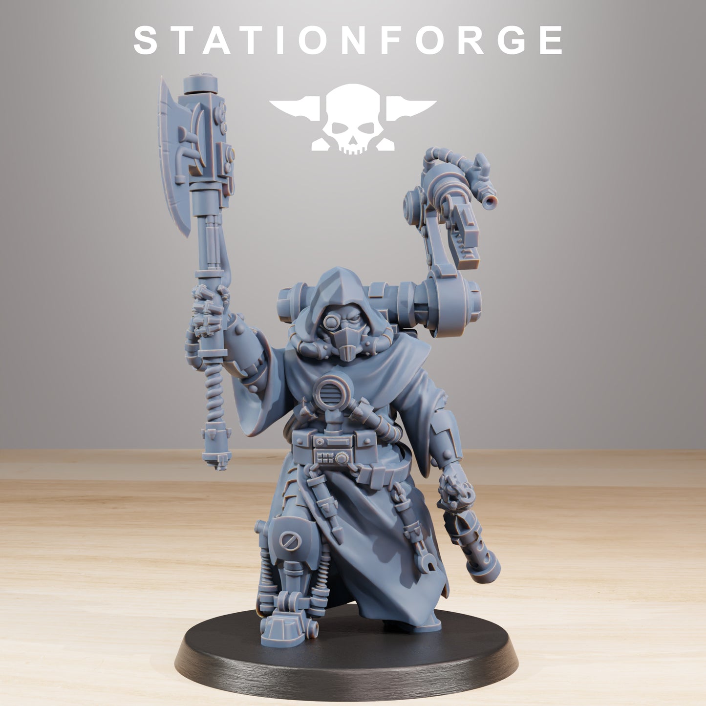 Productfoto Tabletop 28mm The Printing Goes Ever On (TPGEO) 0: Scavenger Commander
